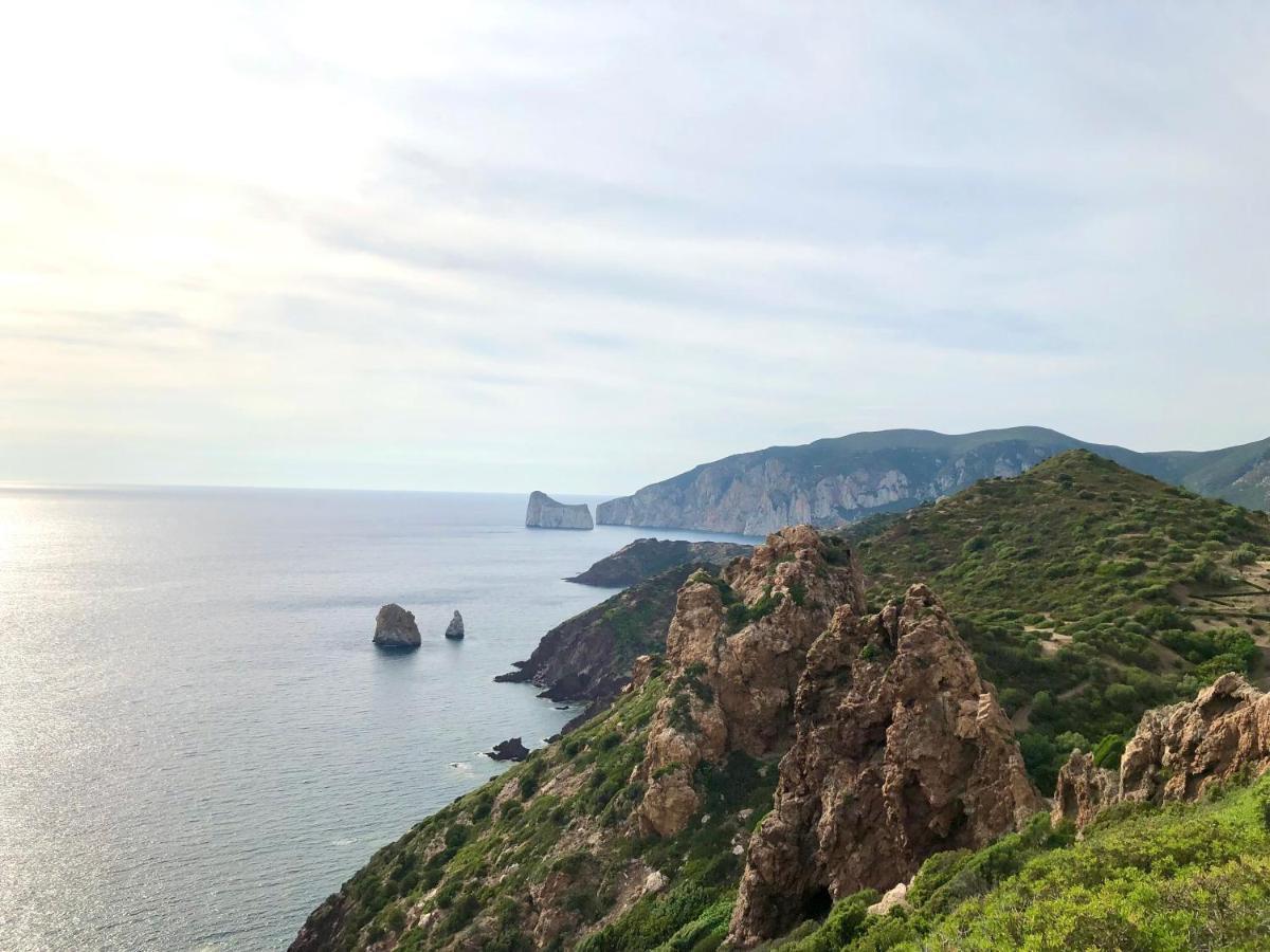 Aragonite Azzurra Casa Vacanza Gonnesa Dış mekan fotoğraf