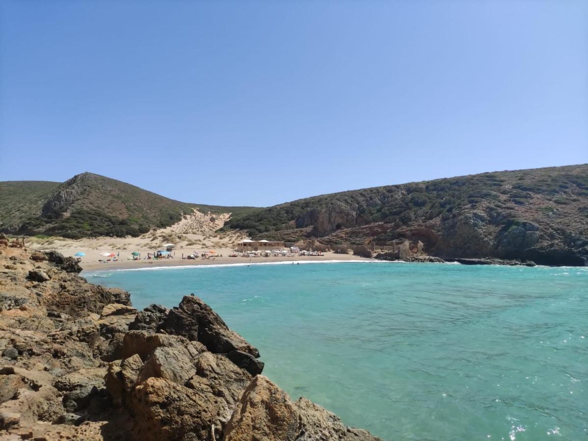 Aragonite Azzurra Casa Vacanza Gonnesa Dış mekan fotoğraf
